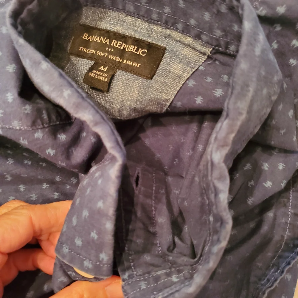 Banana Republic- Men's- Stretch Soft Wash Slim Fit- Sz M